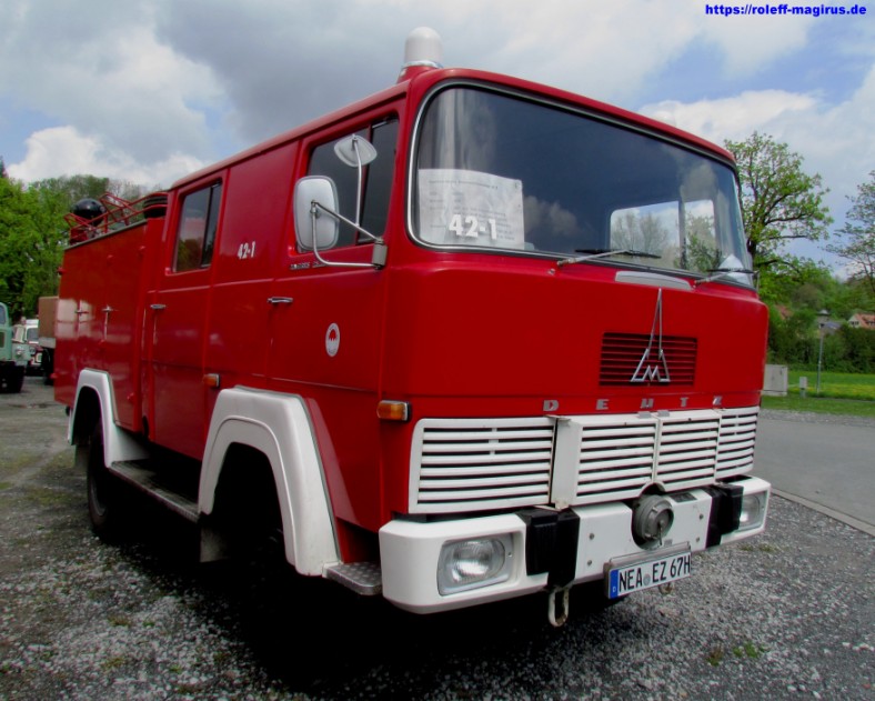 LF 8 Magirus alte Bauform mit Klappen