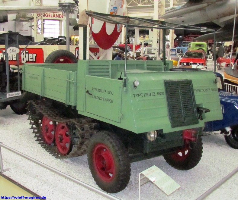 Deutz Waldschlepper 1500 Baujahr 1946
