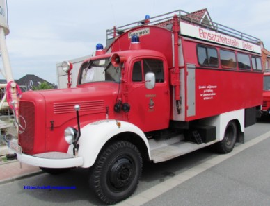 Mercedes L311 Als Einsatzleitstelle Dollart ex. Feuerwehr Emden