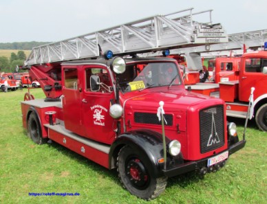 FW-Museum Hermeskeil Drehleiter Magirus