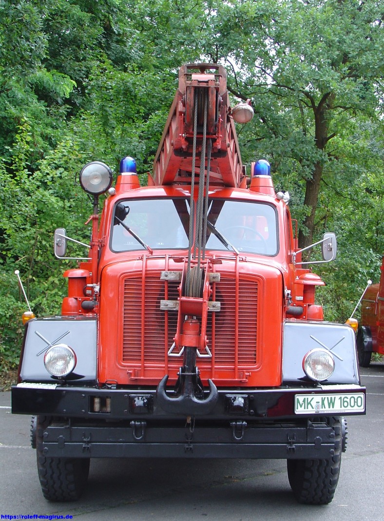 Magirus F 250 D 25 A KW 16 ex BF Gelsenkirchen Baujahr 1962